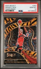 2023 PANINI SELECT TIGER PRIZM #287 GRADEY DICK PSA 10