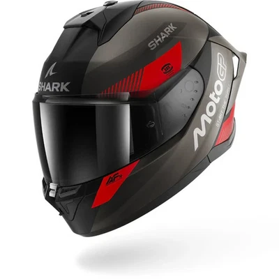 Casque Intégral Shark Skwal Cup MotoGP Noir Anthracite Rouge Mat, Tailles XS-XXL - Photo 1/4