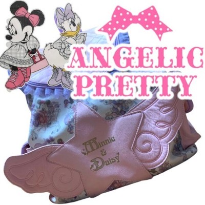 Angelic Pretty Backpack Disney Minnie Daisy Pegasus Pink Women's Bags: Popular B