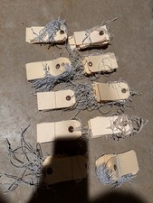 Manila Tags Labels With Elastic And Cotton Strings 500 Count