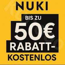 NUKI 30  BIS 50  Gutschein für Kauf von NUKI...