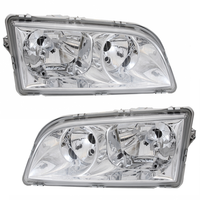 Scheinwerfer Set FüR Volvo S40 V40 1995-2004 Chrom H7 Halogen LWR