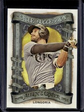 2024 Topps Allen & Ginter Evan Longoria Cycle Succession #CS-29 Rays
