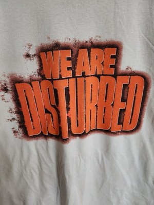 NEW - DISTURBED OFFICIAL MERCH 2023 WE ARE DISTURBED CONCERT MUSIC T-SHIRT 2XL