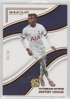 2023-24 Panini Immaculate 35/60 Destiny Udogie #232 1d59