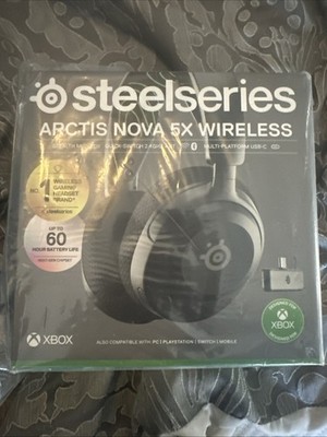 SteelSeries Arctis Nova 5X Wireless Gaming Headset Black