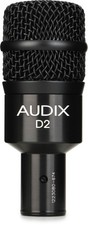 Audix D2 Hypercardioid Dynamic Instrument Microphone 3-pack Bundle
