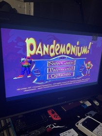 Pandemonium! | Sega Saturn | Complete with Manual | Tested & Working | PAL