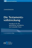 Walter Zimmermann | Die Testamentsvollstreckung | Buch | Deutsch (2023) | Xlii