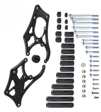 Black A/C Conditioner Compressor Bracket for Sanden 508 LSX LS1 LS3 LS SUV Truck