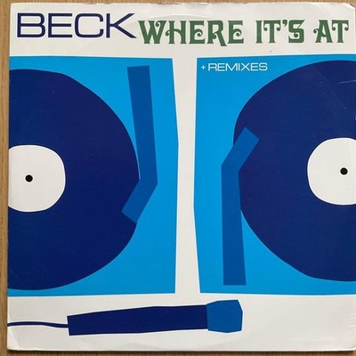 Beck Where It's At Remixes 12'' Vinyl Record 12 inch Retro Music