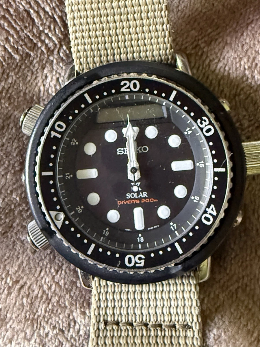 Seiko Solar Digital Wristwatches for sale | eBay