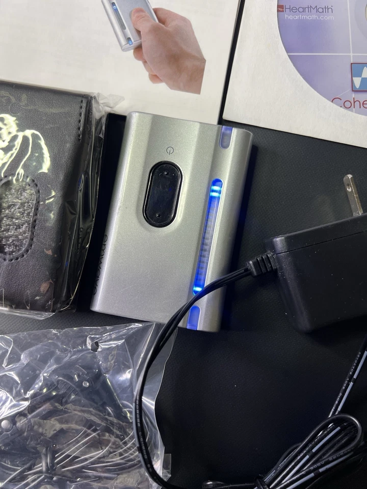 HeartMath emWave Portable Personal Stress Anxiety Reliever Relaxation Trainer - Image 2 of 4