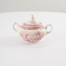 Villeroy und Boch Burgenland Zuckerdose Rot