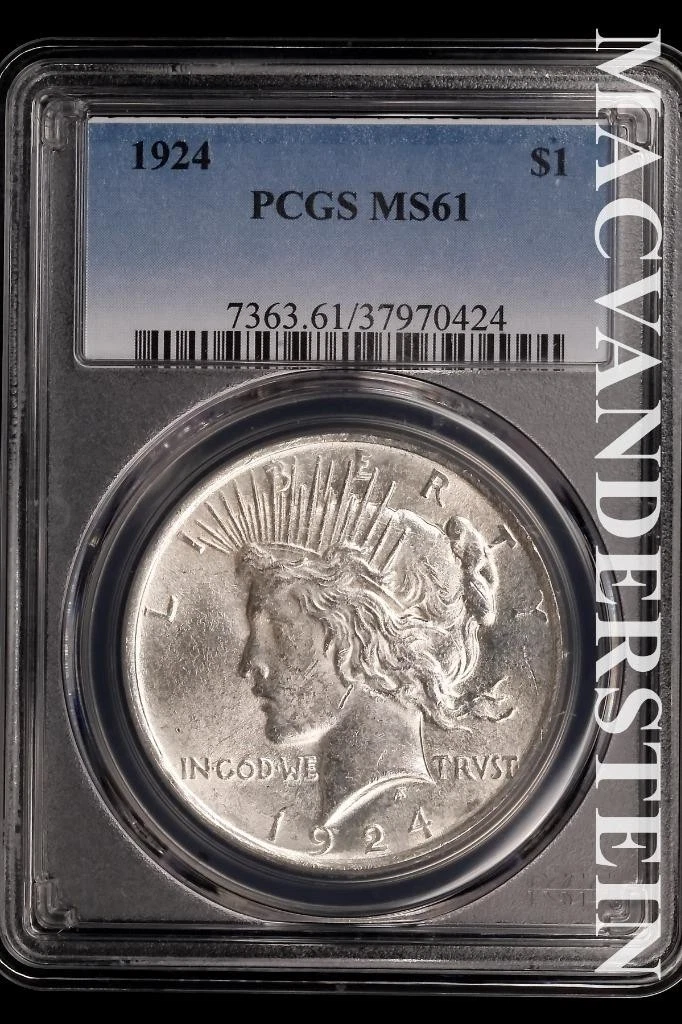 1924 Peace Dollars for sale | eBay