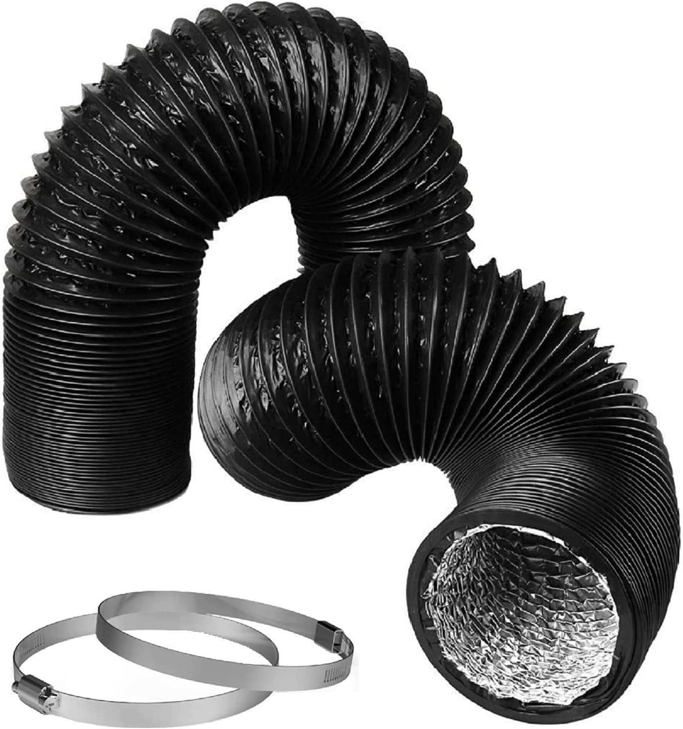 Dryer Vent Hose 3 Inch Air Duct 9.84 Feet Flexible Adjustable PVC  Heavy-Duty Air | eBay