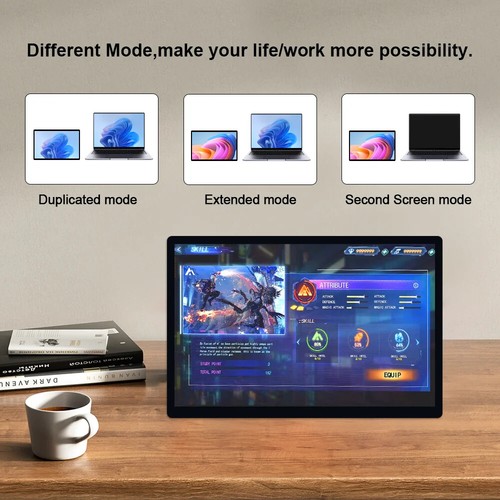 10.5'' 2.5K OLED Touch Screen 2560x1600 HDMI Driver Board Display 100% NTSC DIY - Picture 10 of 13