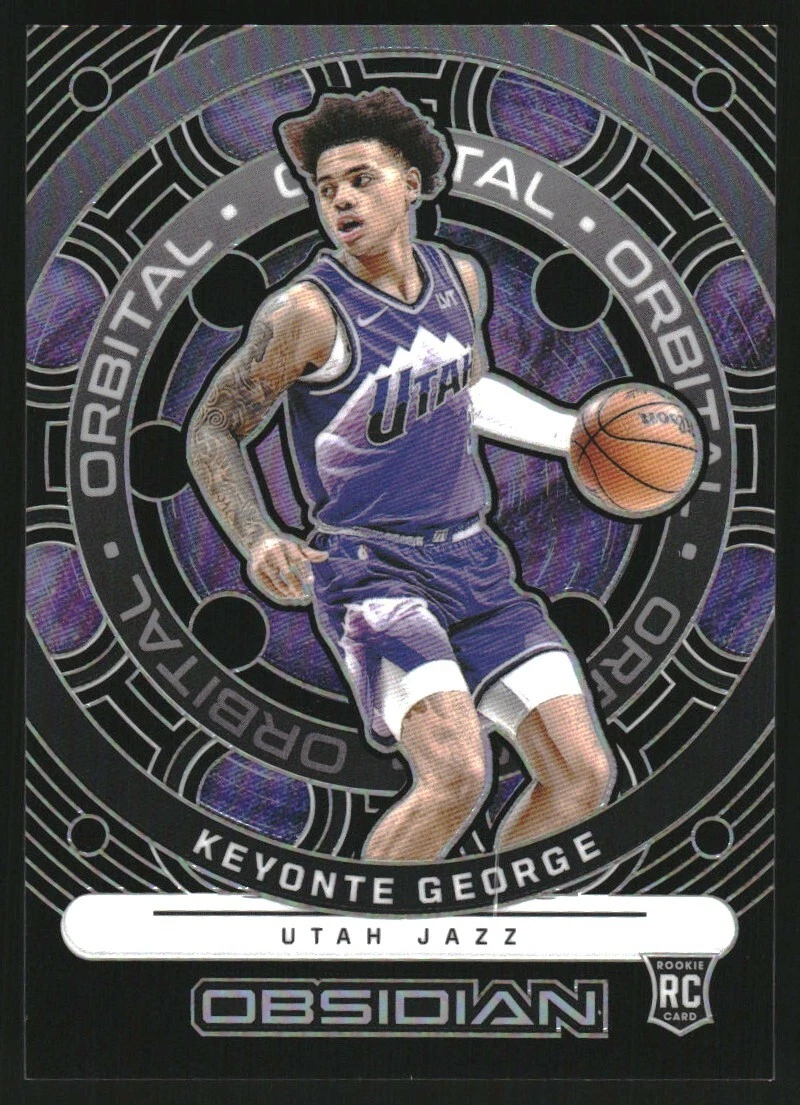 2023-24 Panini Obsidian Orbital #16 Keyonte George /99