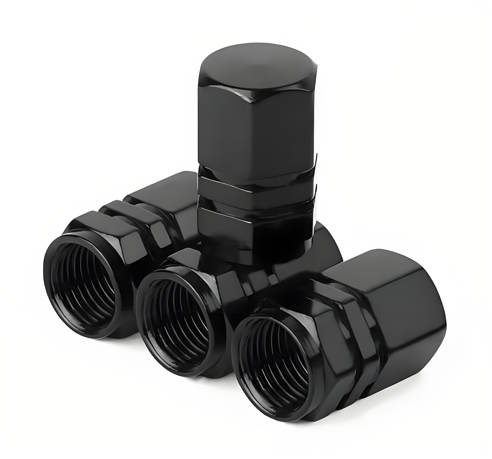 4pcs Car Tire Valve Caps Wheel Valve Cap Tyre Air Valve Stem Caps Dust Cover