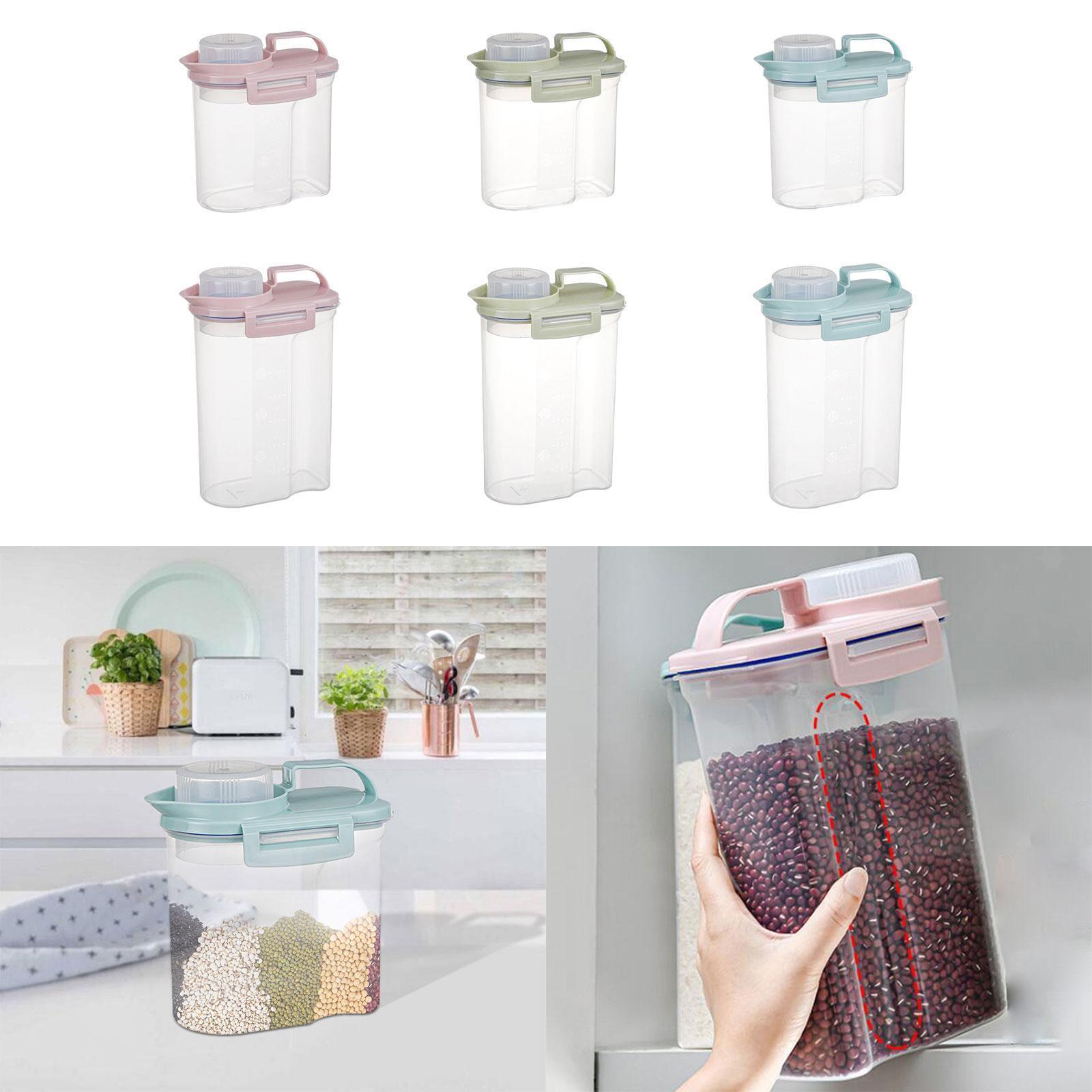 Grains Tank Storage Box Food Container Kitchen Storage Organizer Cereal
