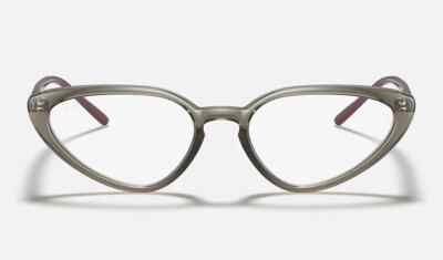 Ray-Ban RB7188-8083 NEU Designer Brille Brillengestell Transparent Grau 54mm