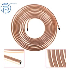 Brake Fuel & Trans Line Tubing  5/16" Copper Nickel 25 Ft Roll Coil