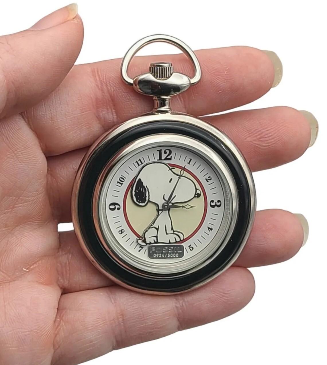 優先配送 3000点限定 スヌーピー fossil 懐中時計 リミテッド