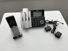 AT&T CL84107 Expandable Corded/Cordless Phone Smart Call Blocker - Black/Silver