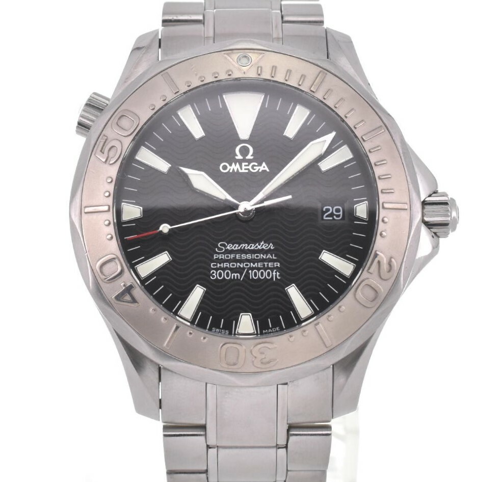 OMEGA Seamaster Men's Black Watch 