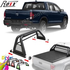 For 2017-2025 Honda Ridgeline Adjustable Roll Sport Bar Chase Roof Rack Bed
