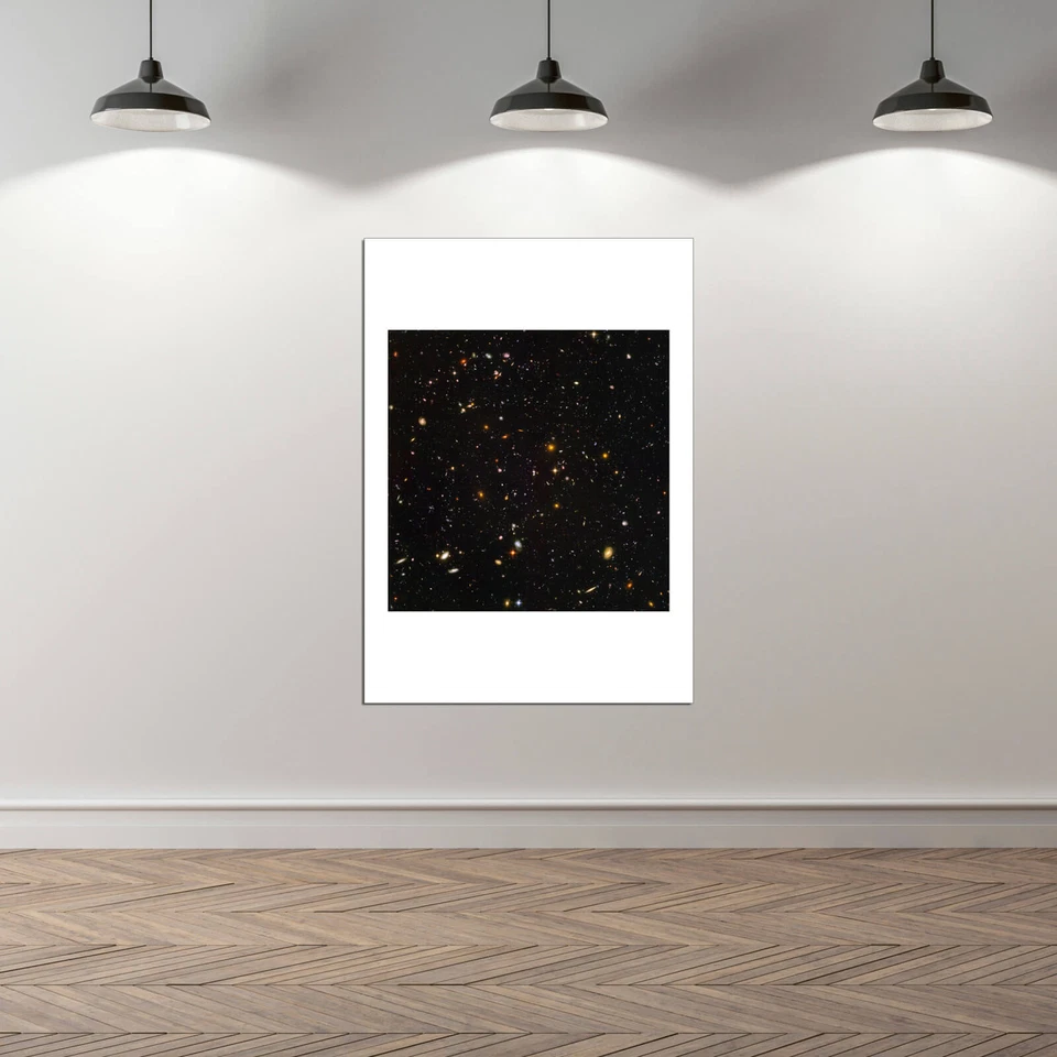 Hubble Telescope - Ultra Deep Field View Wall Art Poster Print - Image 3 of 4