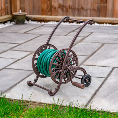 Water Hose Holder Garden Hose Reels On Wheels Garden Hose Reel