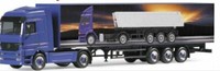 Herpa 147156 Mercedes Benz A-LH Koffersattelzug 1:87 H0 Neu Ovp