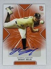 2021 LEAF PERFECT GAME AUTO GRANT SELIG ORANGE PAPER 17/30