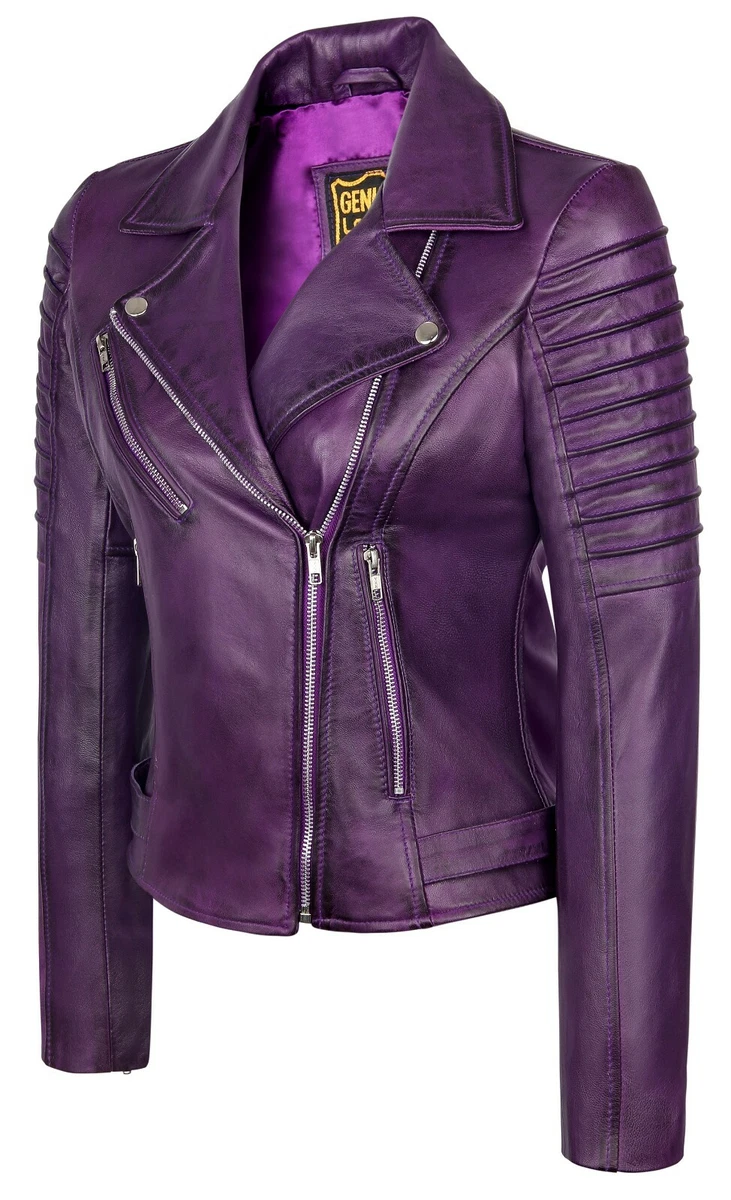 ジャケット・アウター DIASPORA / PRAGMATECH JACKET - PURPLE Purple Biker Jacket Motorcycle Jacket Purple Casual Coats, Jackets