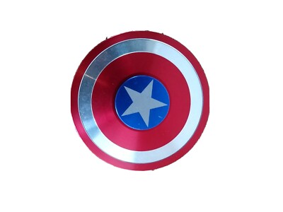 Captain America Fidget FINGER SPINNER  ️ Aluminiumlegierung Metall Marvel.