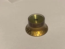 Vintage 1960's Gibson Gold Reflector TONE Knob Les Paul SG ES CLEAN!!