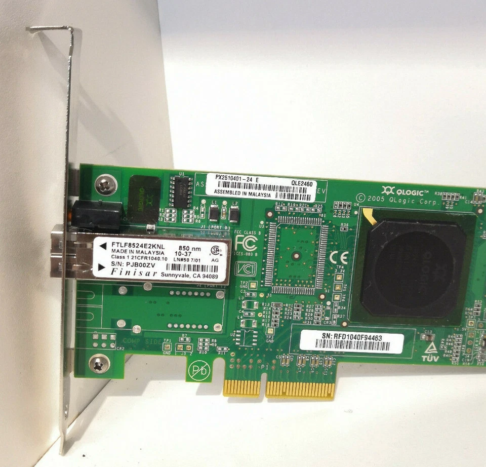 Lenovo 39R6526 , QLE2460 , Single-Port 1x 4 Gbps FC SFP PCIe , PX2510401-24 E - Bild 4 von 4