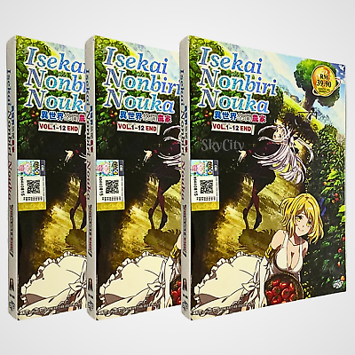 DVD ANIME ISEKAI Nonbiri Nouka Vol.1-12 End *English Subtitle* +