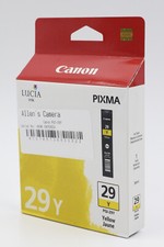 Canon PGI-29Y Yellow Ink Cartridge for Pixma PRO 1 Mint Condition Each 