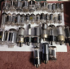 Vintage Lot Of 96 Electron Tubes, RCA, GE, Sylvania See Photos