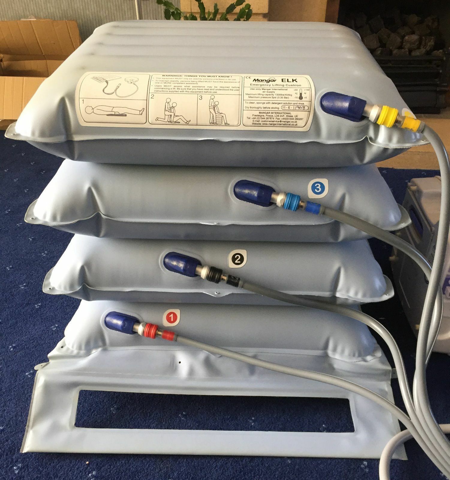 Mangar ELK Emergency Lifting Cushion + Airflo PLUS Compressor RRP £1399