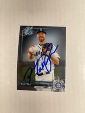 Seattle Mariners MAX POVSE Signed Chrome Card