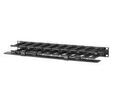 NIB APC AR8602A HORIZONTAL CABLE MANAGER 1U RACK For 19" SERVER RACK, 4" DEPTH