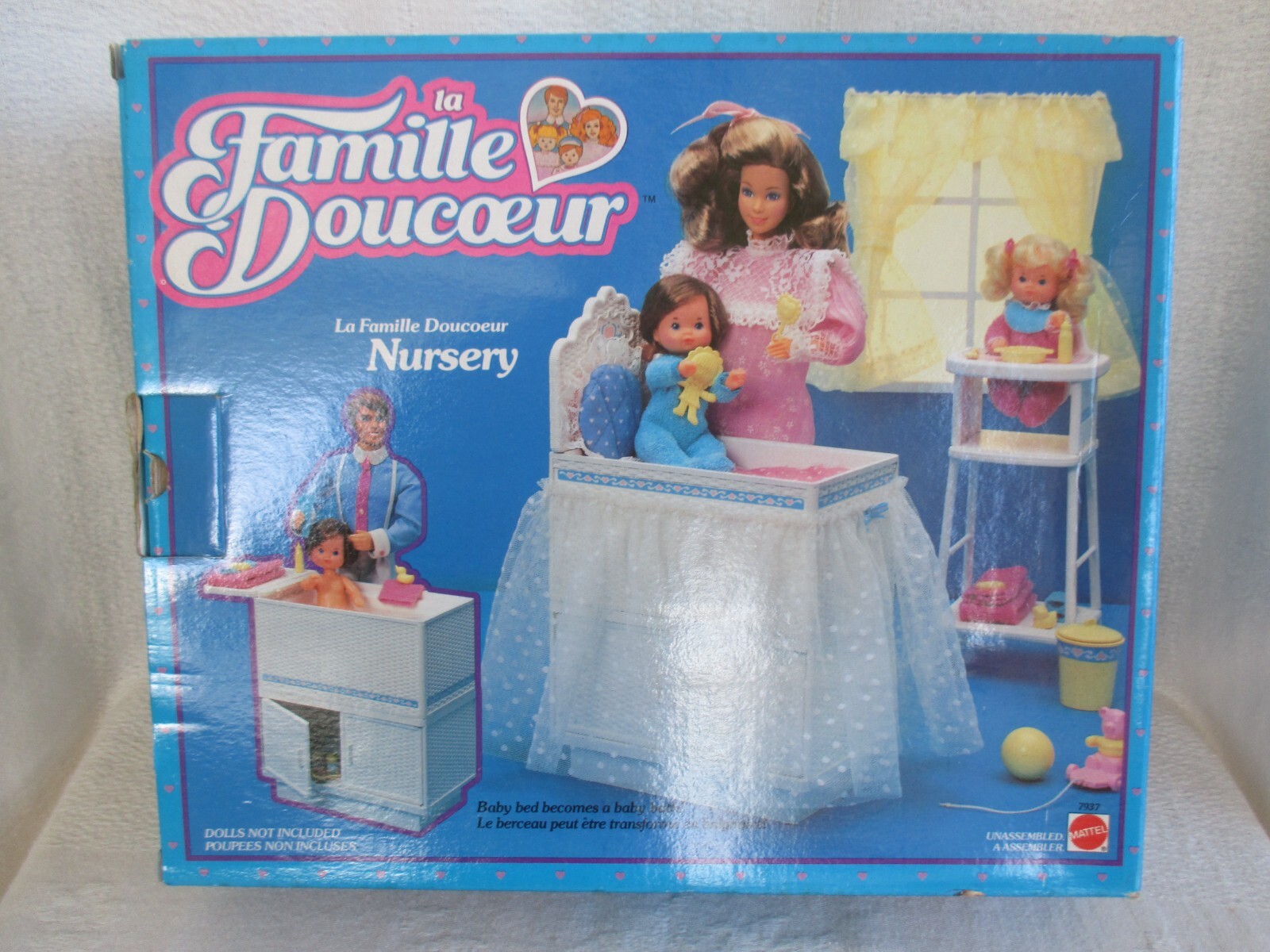 The heart family Babies nursery 1984 souvenir enfance boite de collection