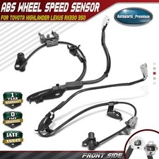 2pcs Front Lh Rh Abs Wheel Speed Sensor For Toyota Highlander Lexus Rx330 350