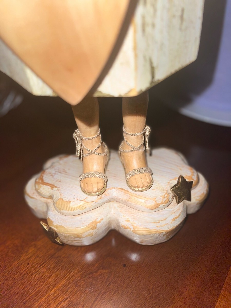 木製エンジェル ANGEL Wood Figurine | eBay