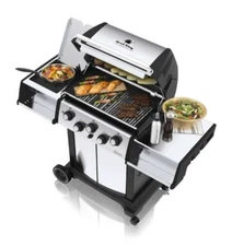 Broil King Signet 390 3-Burner Freestanding Natural Gas Grill With Rotisserie