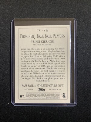 Yusei Kikuchi 2020 Topps Turkey Red TR-29 | eBay