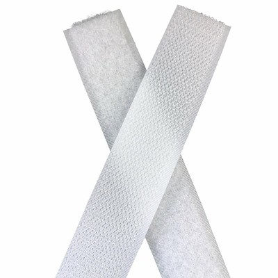 Hook and Loop Tape - By-the-Yard - White